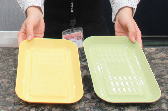 バイオマスプラスチック製カルトンの導入